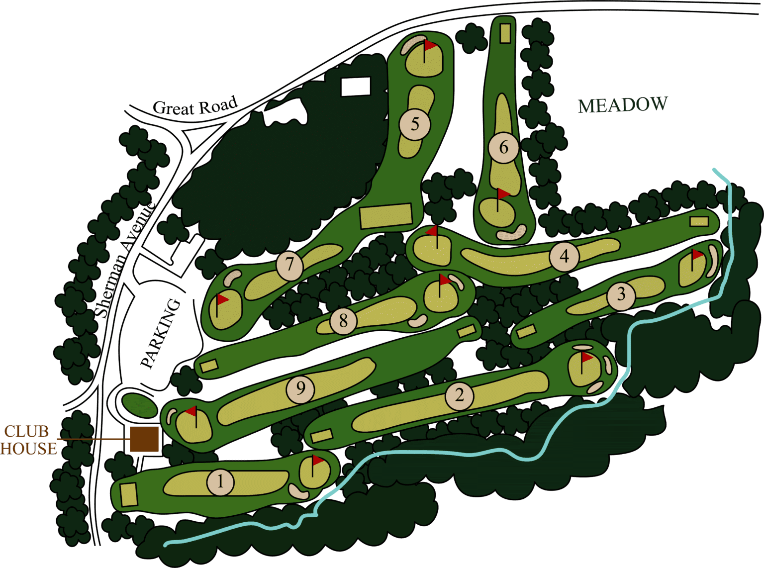 The Course Fairlawn Golf Course The Course Fairlawn Golf Course